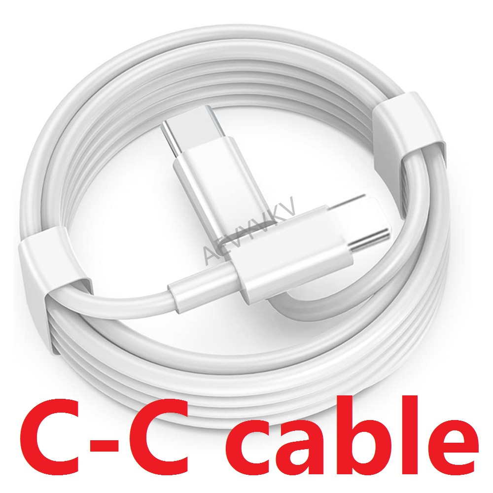 1M 2M 20W PD Cables C to C Type c USB C Cable Cord Line Data Charger Wire For Samsung S10 S20 S22 Note 10 htc lg With Retail Box
