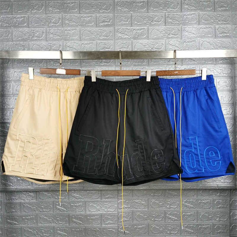 Designer Clothing Trend Brand Rhude Summer Embroidery Letter Sports Drawstring Loose Beach Casual Pants Basketball Split Shorts Couples Joggers Sportswear, Black
Designer Clothing Trend Brand Rhude Summer Embroidery Letter Sports Drawstring Loose Beach Casual Pants Basketball Split Shorts Couples Joggers Sportswear, Black