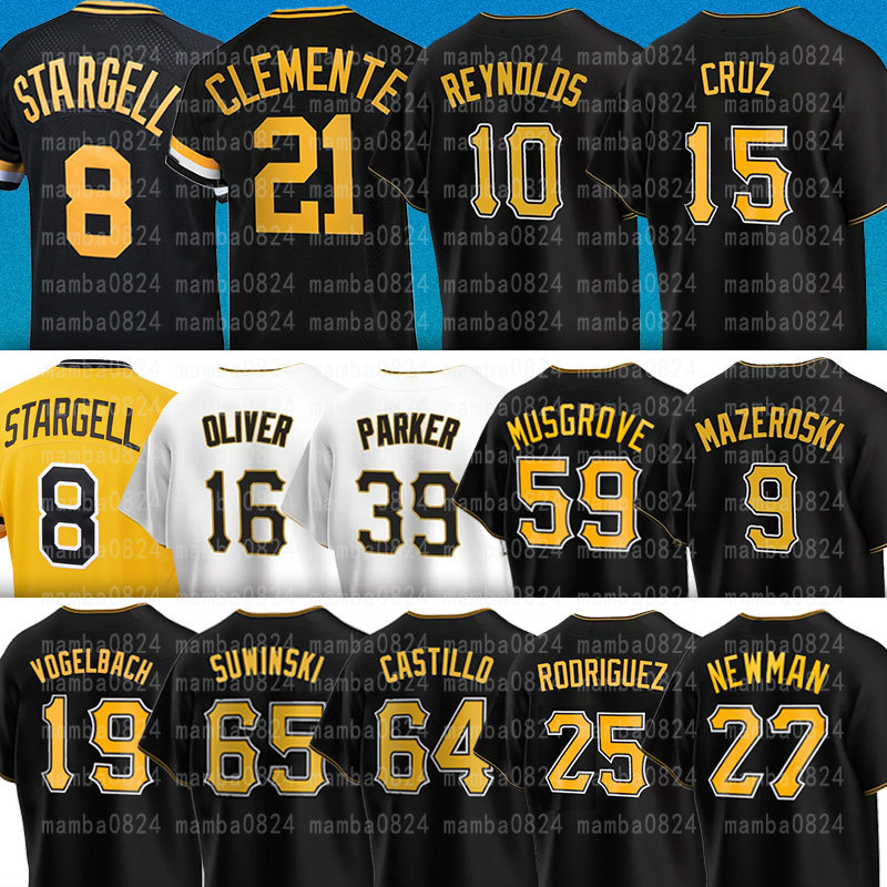 Pittsburgh Oneil Cruz Pirates Baseball Jerseys Roberto Clemente Willie Stargell Endy Rodriguez Jack Suwinski Johan Oviedo Jarlin Garcia Travis Swaggerty, Men(h d)
Pittsburgh Oneil Cruz Pirates Baseball Jerseys Roberto Clemente Willie Stargell Endy Rodriguez Jack Suwinski Johan Oviedo Jarlin Garcia Travis Swaggerty, Men(h d)