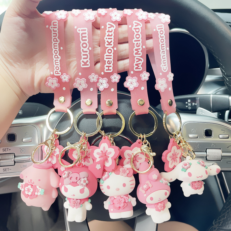 Cartoon Toys Anime Kitty Keychain Cherry Blossom Pink Model Pendant Cute Kids Bag Key Ring Birthday Gift For Children
Cartoon Toys Anime Kitty Keychain Cherry Blossom Pink Model Pendant Cute Kids Bag Key Ring Birthday Gift For Children