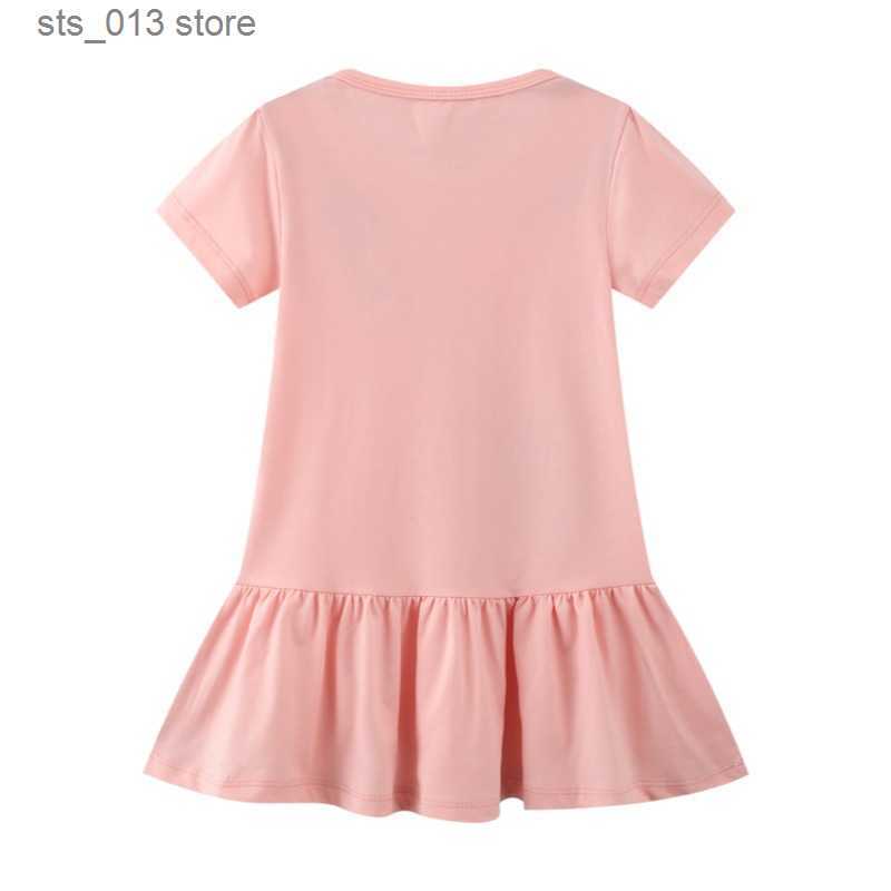 girls dresses new arrival summer girls dresses bag print hot selling baby summer frocks cotton clothes frocks party birthday t230422