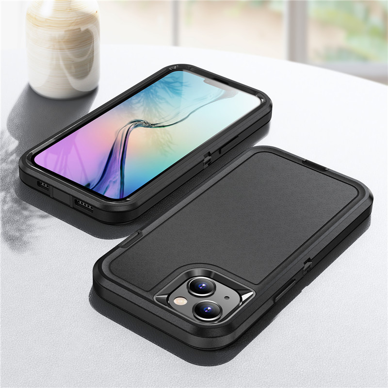 Heavy Duty Cases Hybrid Armor Back Cover For iPhone 16 15 14 13 12 Min 11 Pro XR XS MAX 8 7 Plus Samsung S24 S23 S22 S21 S20 FE A16 A05 No clip