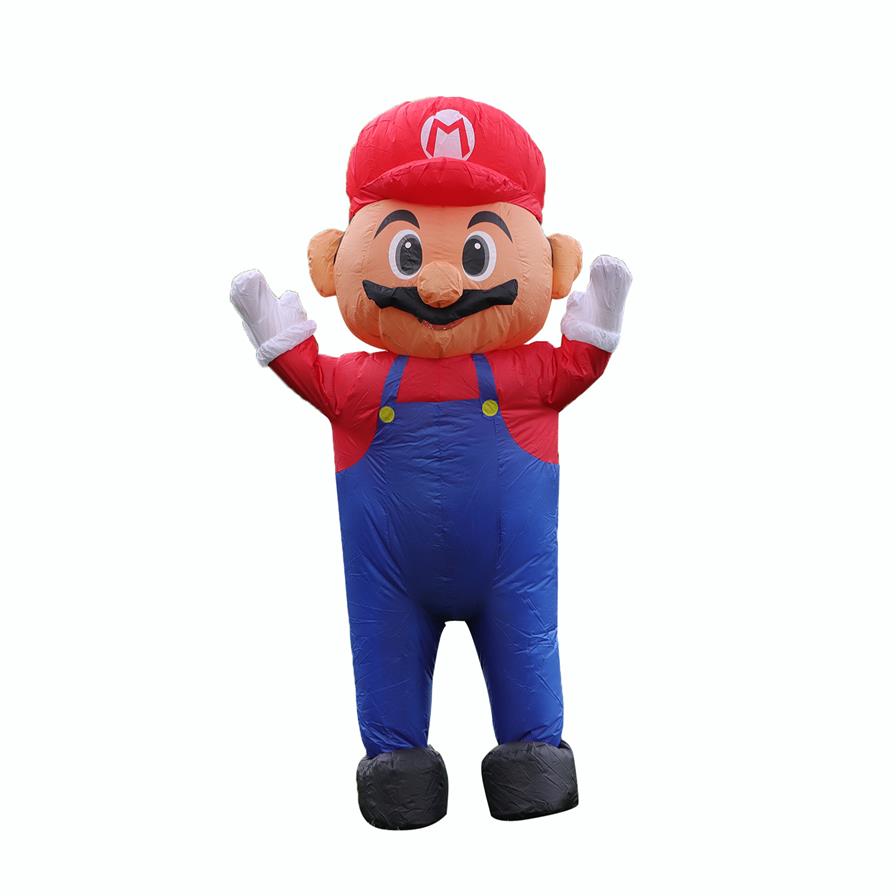 Super Plumber Mari Red Hat Inflatable Monster Costume for Adult Kids Woman Halloween Christmas Party Festival Mascot Costumes2653
Super Plumber Mari Red Hat Inflatable Monster Costume for Adult Kids Woman Halloween Christmas Party Festival Mascot Costumes2653