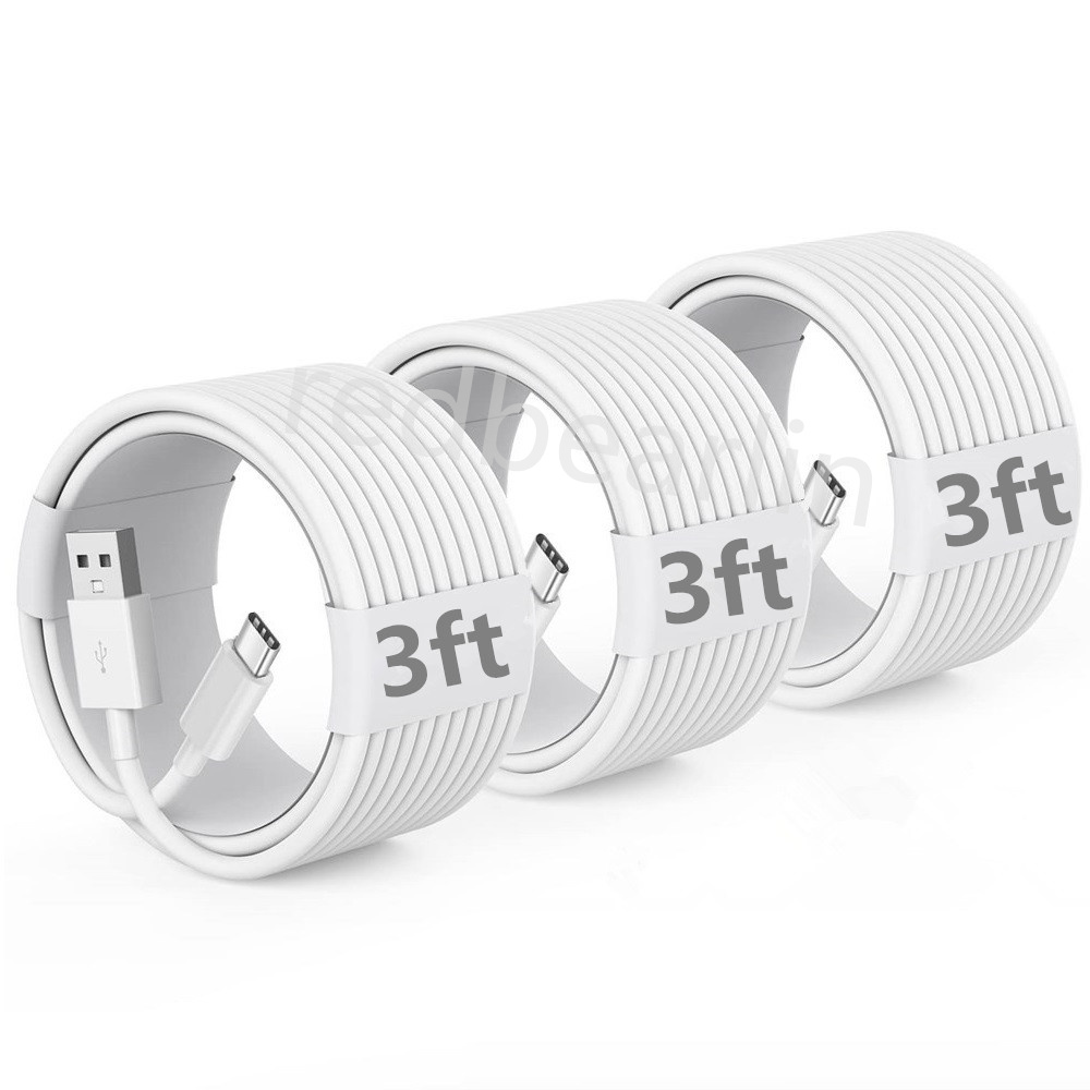 1M 3FT 2M 6FT White Type c USb-C Cables Micro 5Pin Cable Cord Line For Samsung Galaxy S10 S8 Note 2 4 10 S20 S23 Htc huawei With Retail Box