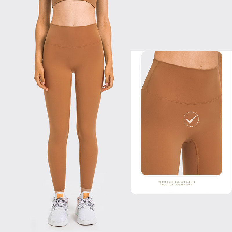L108 High Rise Tights Yoga Pants Nude Sense Leggings No T-Line Women Sweatpants With Waistband Pocket Sports Pants Solid Color Trousers, Shallow lotus ash
L108 High Rise Tights Yoga Pants Nude Sense Leggings No T-Line Women Sweatpants With Waistband Pocket Sports Pants Solid Color Trousers, Shallow lotus ash