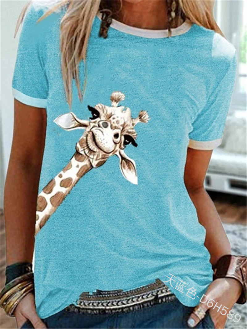 Women's T-Shirt Graphic T Shirts Women Short Sleeve Tshrits Spring Summer Funny Casual Tshirt Ladies Printing Tee Shirt T-shirts Tops 230422