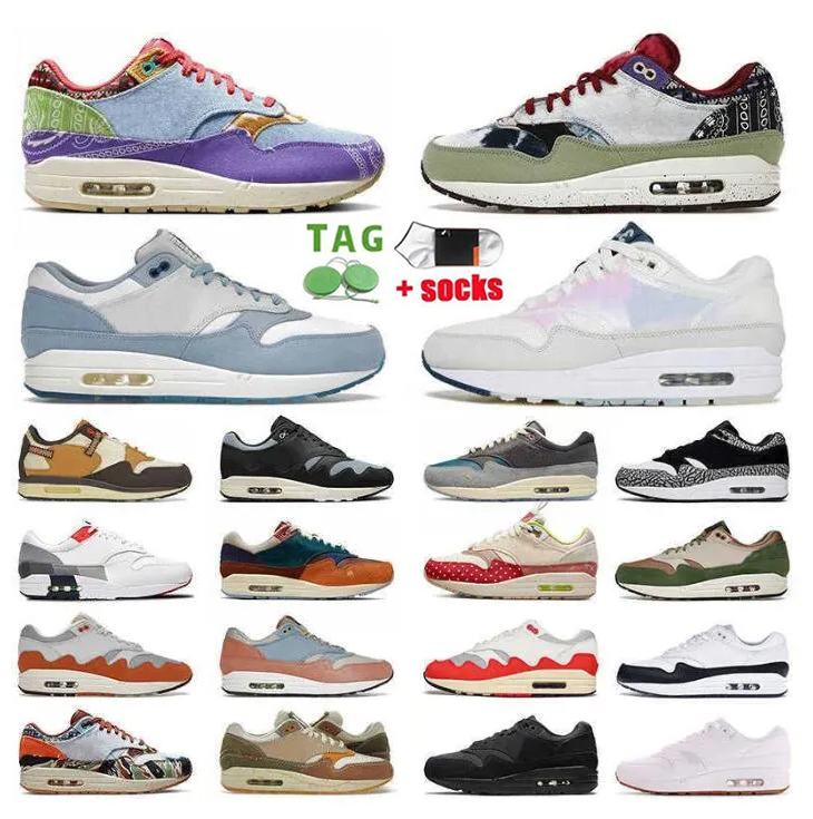 Designer OG 1 87 Men Women casual Shoes 1s 87s Night Maroon Black Noise Aqua Saturn Gold Bred Daisy Mens Trainers Outdoor Sports
Designer OG 1 87 Men Women casual Shoes 1s 87s Night Maroon Black Noise Aqua Saturn Gold Bred Daisy Mens Trainers Outdoor Sports