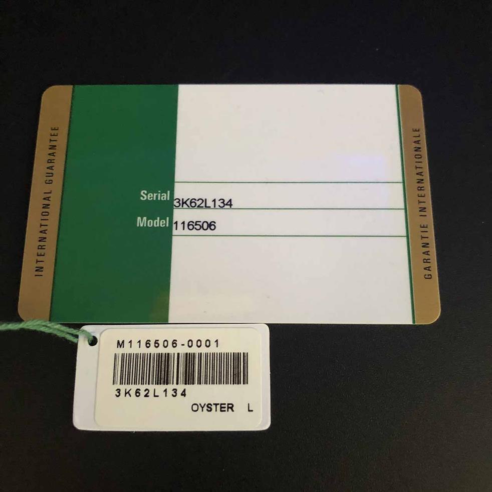 Private Green Security Warranty Card Custom Print Model Serial Number Address On Guarantee Card Watch Box For Rolex Boxes Watches 280W
Private Green Security Warranty Card Custom Print Model Serial Number Address On Guarantee Card Watch Box For Rolex Boxes Watches 280W