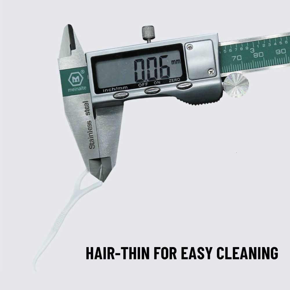 Dental Floss Plastic 1000 Pieces In 1 Bag Toothbrush Interdental Brush Gum Massage Oral Care Toothpick 230421