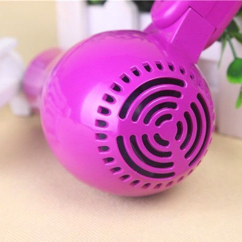 Other Massage Items Mini Professional Hair Dryer Collecting Nozzle 220V US Plug Foldable Travel Household Electric Blower 230906