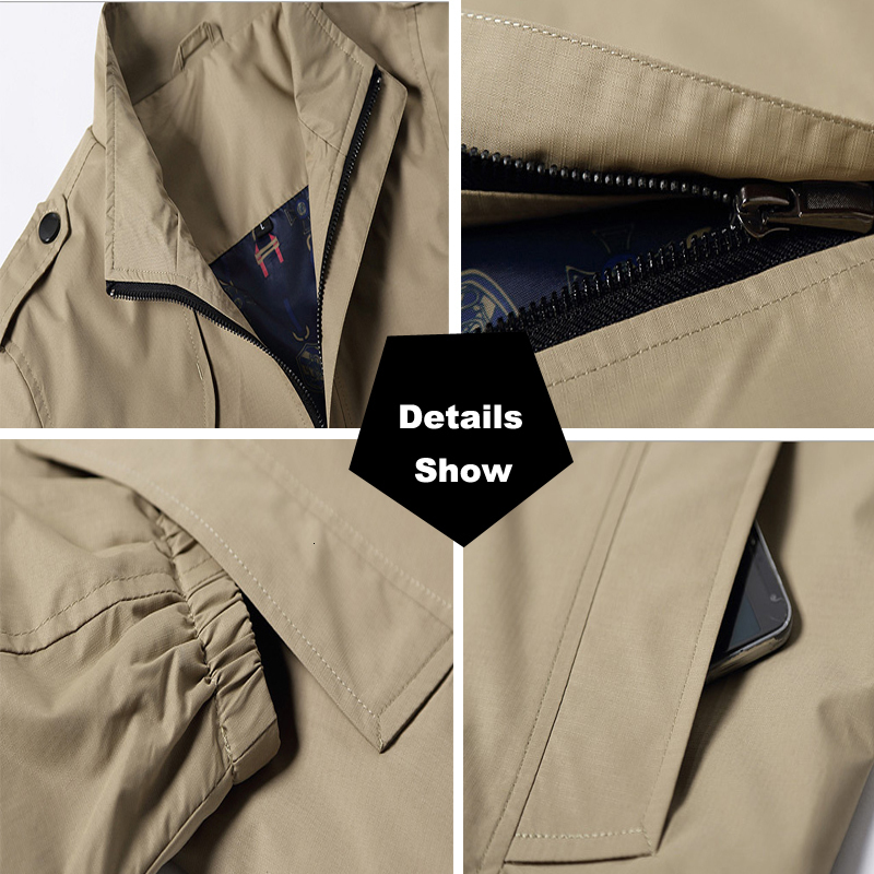 Men's Jackets Maxulla Mens Jacket Spring Mens Casual Outwear Slim Fit Thin Coat Male Fashion Hip Hop Anorak Jackets Men Bomber Jackets 4XL 230422