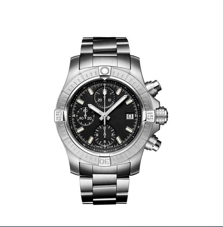 New fashion Super Avenger II 1884 designer watch mans watch automatic watch mechanical quartz movement full working luxury watches WHK7, Black
New fashion Super Avenger II 1884 designer watch mans watch automatic watch mechanical quartz movement full working luxury watches WHK7, Black