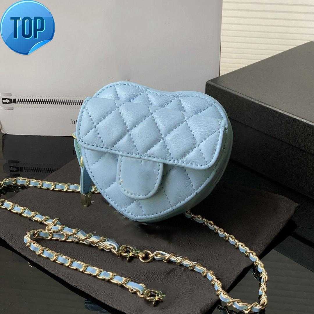 Shoulder channel Bag Mini Heart Lover Style Lambskin Waist Bust Crossbody Bags Gold Metal Hardware Chain Vanity Cosmetic Designer Coin Purse Handbags With a mirror
Shoulder channel Bag Mini Heart Lover Style Lambskin Waist Bust Crossbody Bags Gold Metal Hardware Chain Vanity Cosmetic Designer Coin Purse Handbags With a mirror