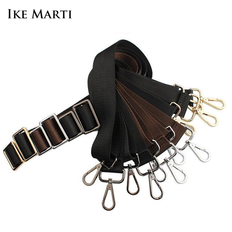 Bag Parts Accessories IKE MARTI Replacement Adjustable Strap for Shoulder s Men Briefcase Luggage Messenger Black Women 230421