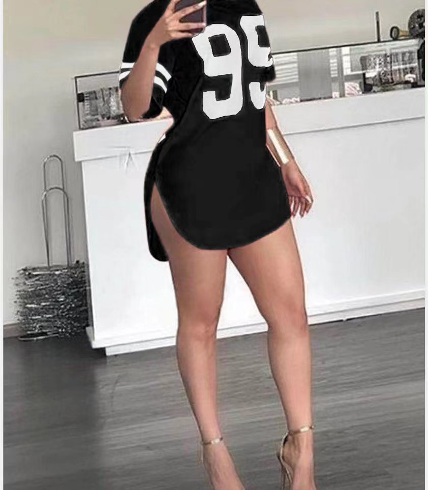 designer dresses dress for woman New Fashion Sexy Casual Dresses Women Summer short Sleevel Evening Party Beach Dress Short Chiffon Mini Dress summer 