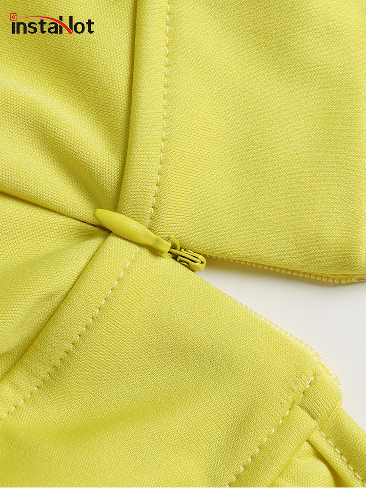 Women's Jumpsuits Rompers Insta Puff Elegant Overalls For Women Puff Long Sleeve Flare Pants Spring Office Ladies Sets Casual Fashion Female Jump