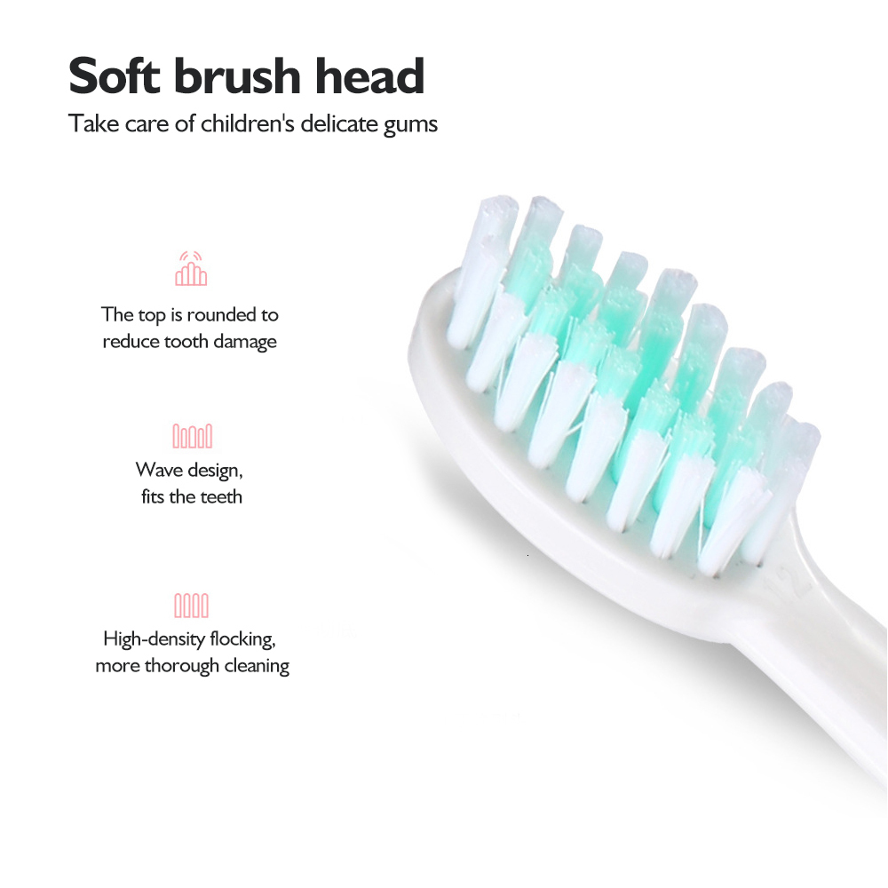 Toothbrush Children's Electric Tooth Brush Sonic Oral Care Kids Ultrasonic Soft Cartoon Teeth Cleaner Ipx6 Waterproof 4 Mode USB 230421