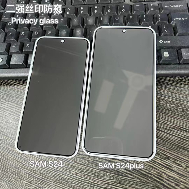Privacy 9D Full Cover Anti Spy Tempered Glass Screen Protector For Samsung S21 FE S22 S23 Plus S24 Ultra