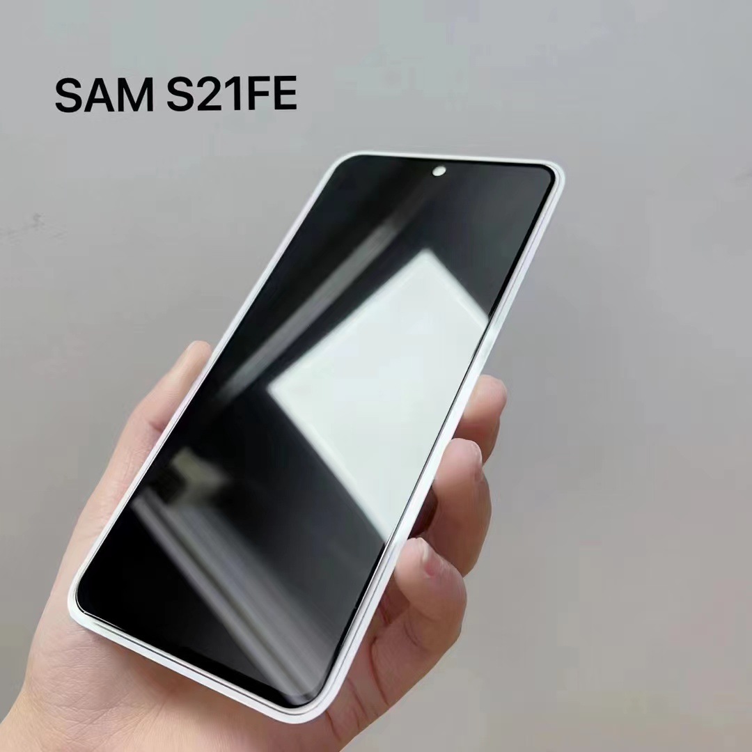 Privacy 9D Full Cover Anti Spy Tempered Glass Screen Protector For Samsung S21 FE S22 S23 Plus S24 Ultra