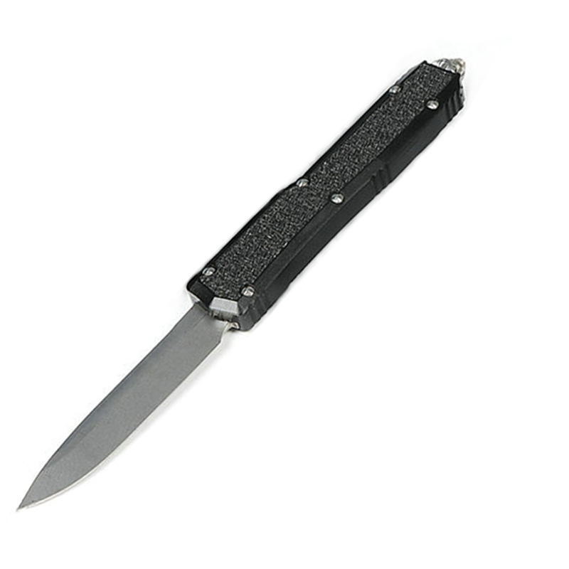 High End 7678 MT Tactical Knife D2 Steel Stone Wash Blade Black Aviation Aluminum Handle Outdoor EDC Pocket Knives with Nylon Bag and Repair Tool.
