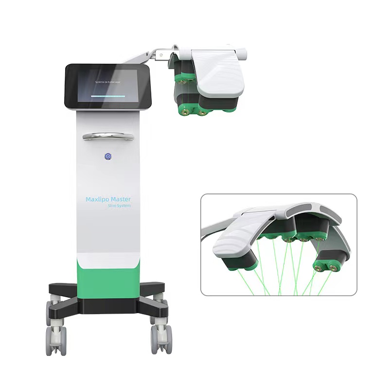 Vertical Laser Lipolysis physio Fat Removal Weight Loss Legs Green 10D 532Nm Cold Laser For Fat Reduction