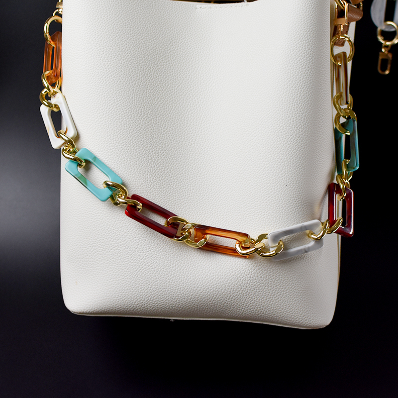 Bag Parts Accessories Super Chic Bling Lady Single Shoulder Handbag Strap DIY Purse Replacement Charm Accessory High Quality Fashion 230421