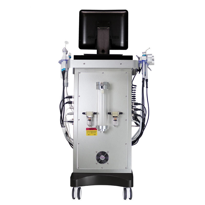 14-in-1 Skincare Diamond Cleaning and Whitening Skincare Machine Water Jet Aqua Faceal Dermabrasion Skin Care Machine SPA Beauty Salon