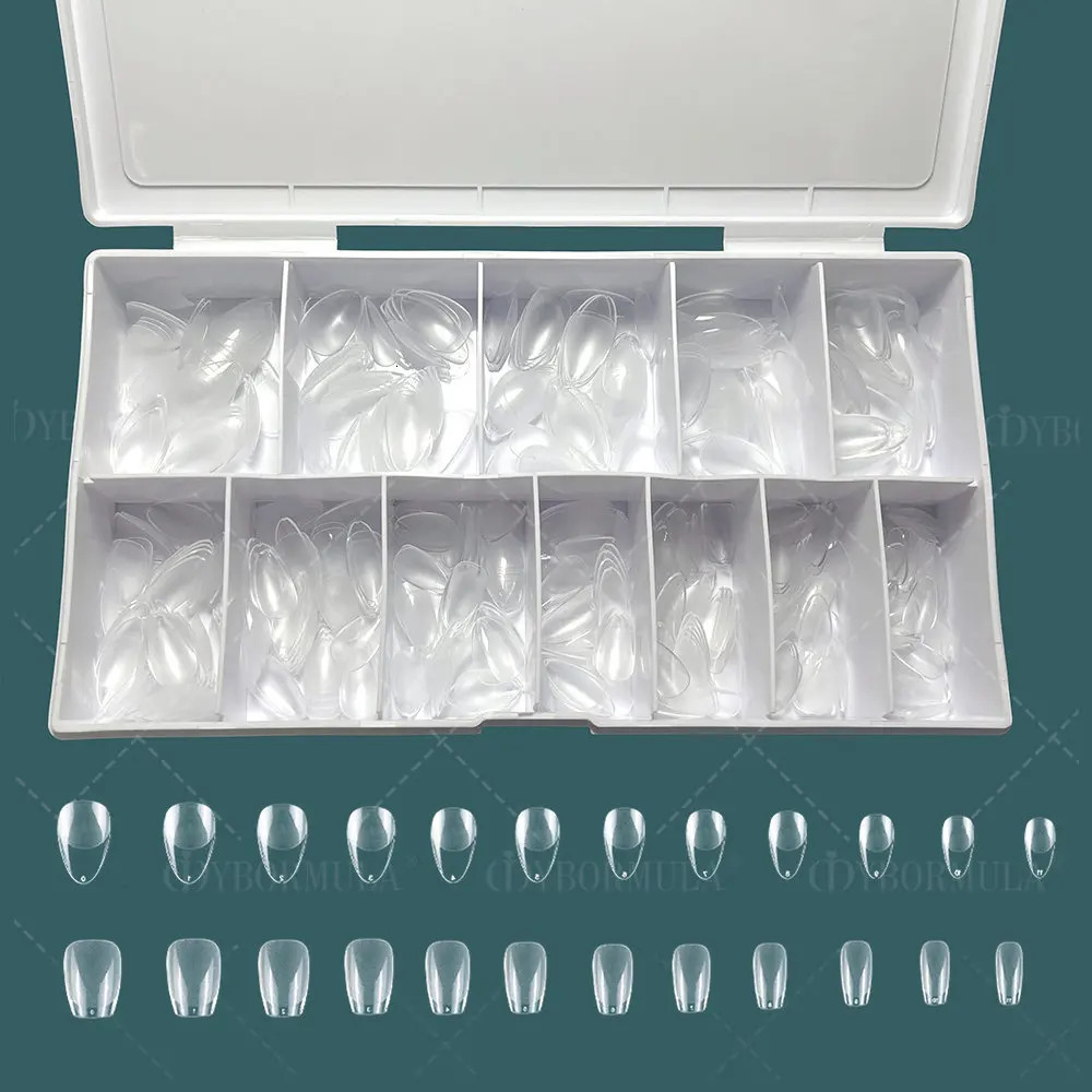 False Nails 600pcs XXS Extra Short Square Soft Gel Nail Tips False Full Cover Acrylic Gelly Tips Extension System Fit for Small Petite Nails 231121