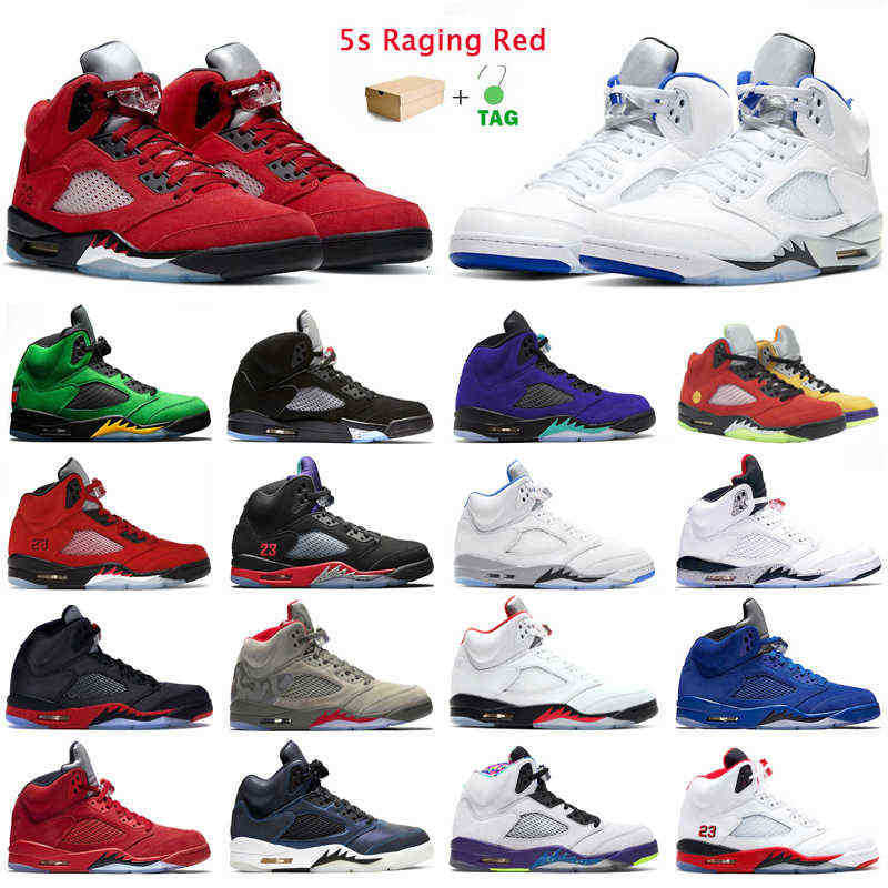 5s Raging Red Jumpman Basketball Shoes Mens Trainers Hyper Royal Alternate Grape Oil Grey White Cement Outdoor Sports Sneakers, Alternate bel
5s Raging Red Jumpman Basketball Shoes Mens Trainers Hyper Royal Alternate Grape Oil Grey White Cement Outdoor Sports Sneakers, Alternate bel