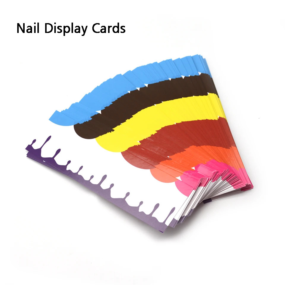 False Nails 50 Pieces Press On Nails Packaging Cards Display Wholesale Christmas/Ins Styles Pink Nail Showing Mounting Card Manicure Art 231121