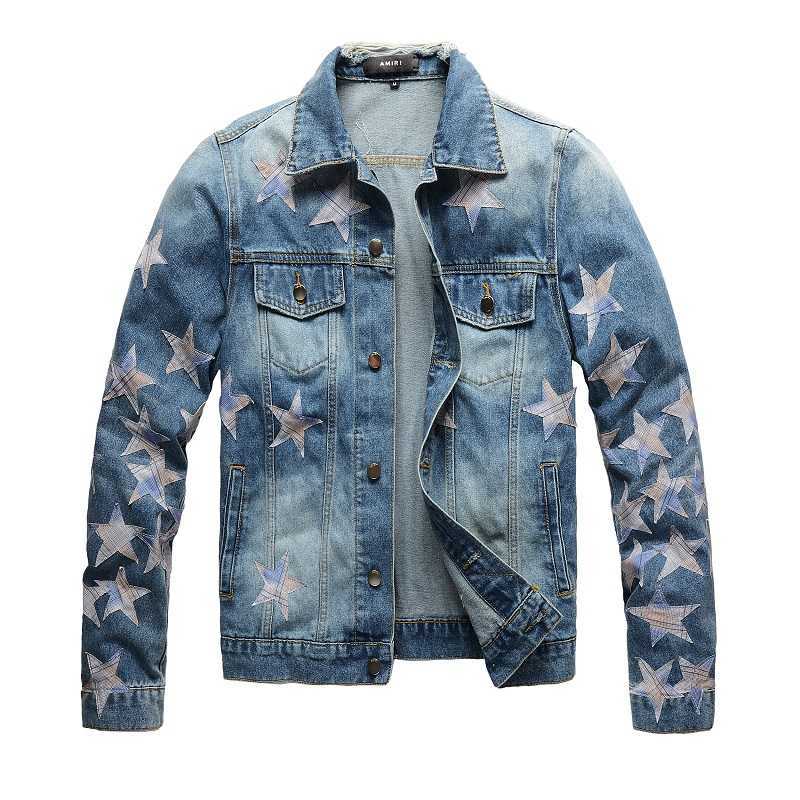 Designer Clothing Fashion denim coats Amiiri 22SS New High Street Trend Brand Checker Star Sticker Cloth Washed Old Hole Light Denim Jacket Coat Men For sale, Shipping fee
Designer Clothing Fashion denim coats Amiiri 22SS New High Street Trend Brand Checker Star Sticker Cloth Washed Old Hole Light Denim Jacket Coat Men For sale, Shipping fee