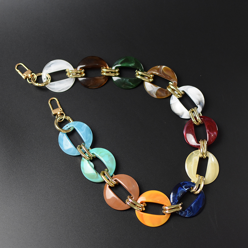 Bag Parts Accessories Super Chic Bling Lady Single Shoulder Handbag Strap DIY Purse Replacement Charm Accessory High Quality Fashion 230421