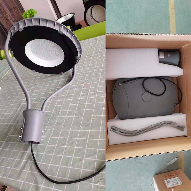 Round Shape Aluminum Road Light 50W 100W 150W 85-265V LED Garden Light Shipped by sea to US door to door