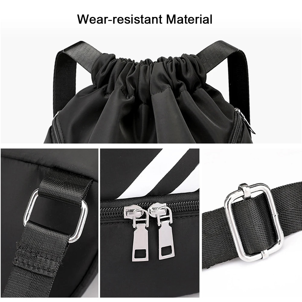 Outdoor Bags Sports Balls Backpack Drawstring Bag Oxford Cloth Basketball Football Organizing Large Capacity Storage 231122