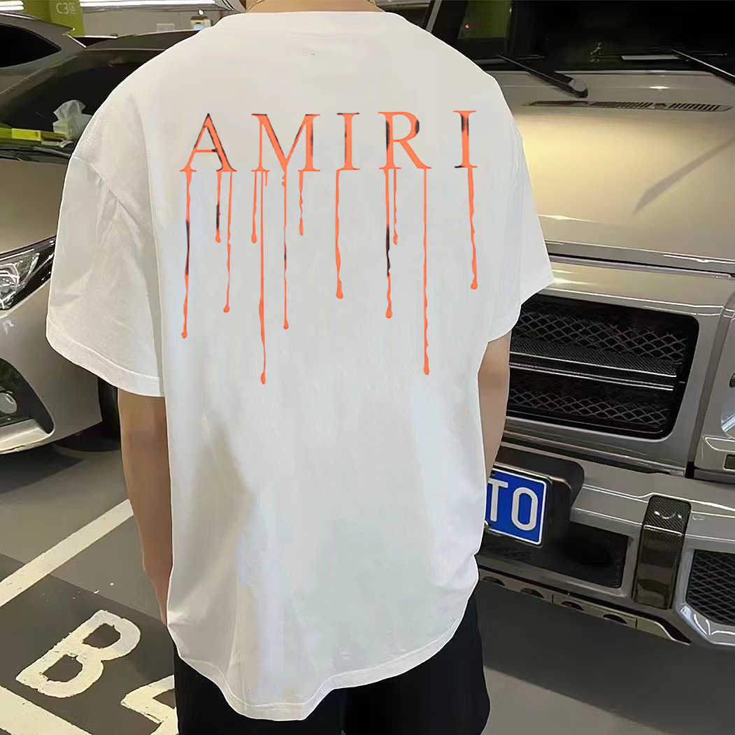 Designer Fashion Clothing Tees Tshirts Amiiri hand painted splash ink graffiti flow paint small crowd tide brand men women lovers pure color loose new T-shirt for sale, White
Designer Fashion Clothing Tees Tshirts Amiiri hand painted splash ink graffiti flow paint small crowd tide brand men women lovers pure color loose new T-shirt for sale, White