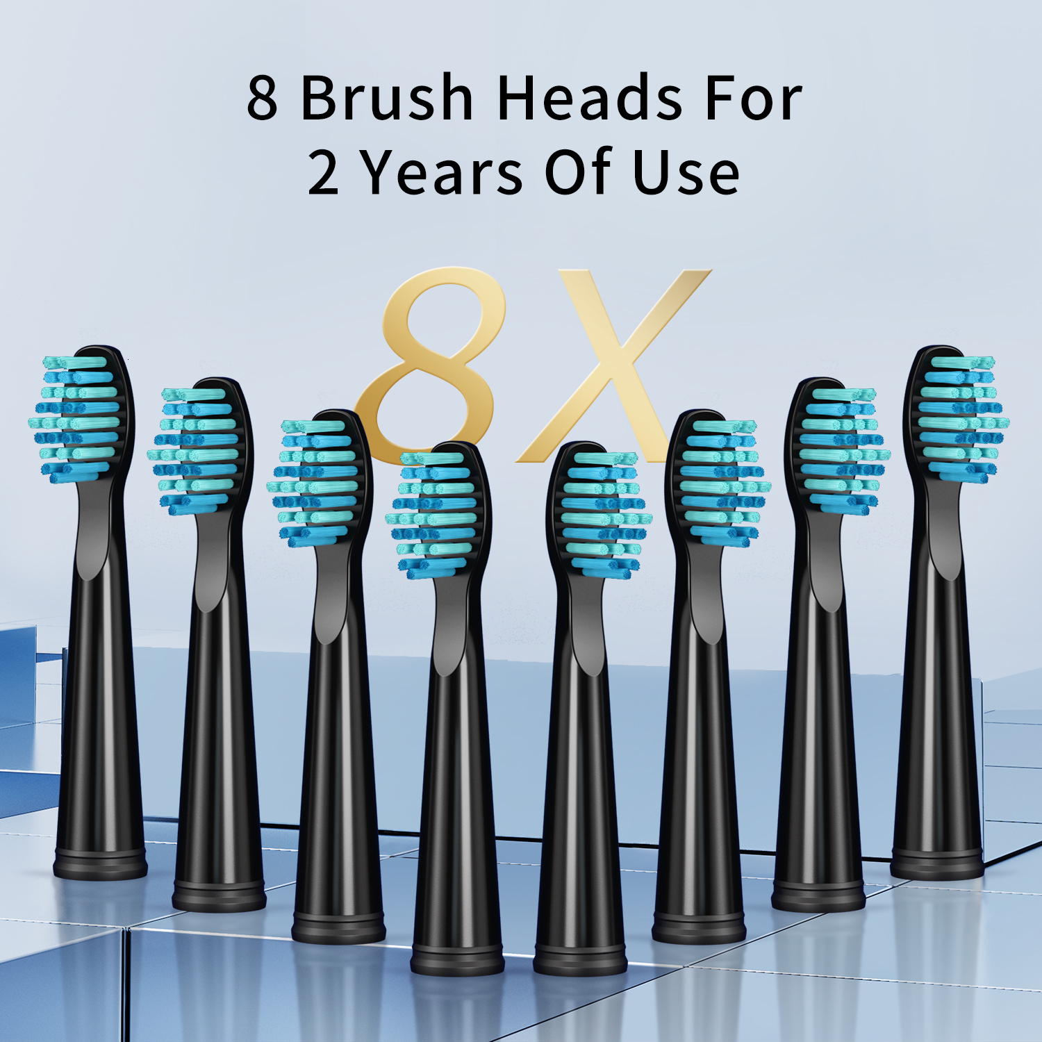 Toothbrush SEAGO Couple Rechargeable Electric Sonic Tooth Brush Travel Box Ultrasonic Replace 8 Heads 230421