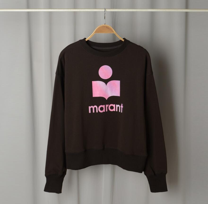 New women's hoodies Isabel Marant Designer black Sweatshirt Pullover Jumper Maran French Small Flocking Round Collar Pullover Belt Short Terry Sweater for girls
New women's hoodies Isabel Marant Designer black Sweatshirt Pullover Jumper Maran French Small Flocking Round Collar Pullover Belt Short Terry Sweater for girls