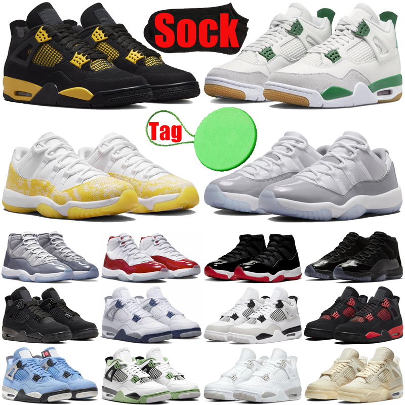 Green Pine 4 Cherry 11 Designer shoes 4s 11s basketballs shoe for mens womens Red Thunder sneakers Cement Grey Plate-forme Black Cats Canvas casual trainers luxury, #20 lightning
Green Pine 4 Cherry 11 Designer shoes 4s 11s basketballs shoe for mens womens Red Thunder sneakers Cement Grey Plate-forme Black Cats Canvas casual trainers luxury, #20 lightning