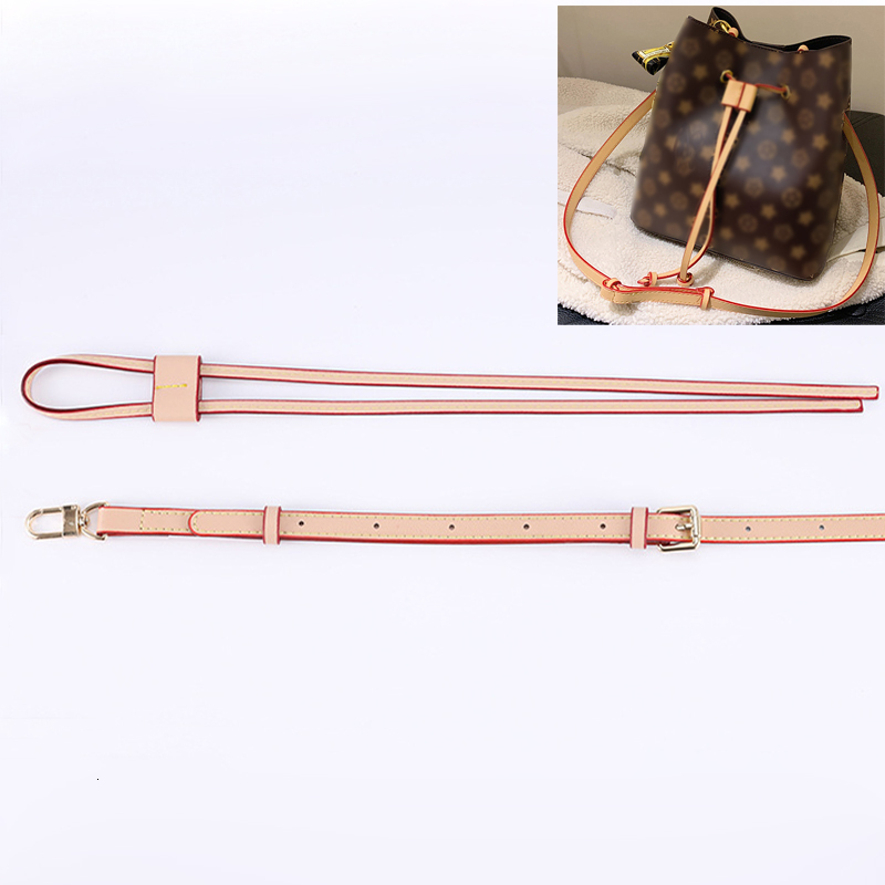 Bag Parts Accessories Strap Drawstring Crossbody Leather Belt Shoulder Straps for Bucket Women Handbag Handles 230421