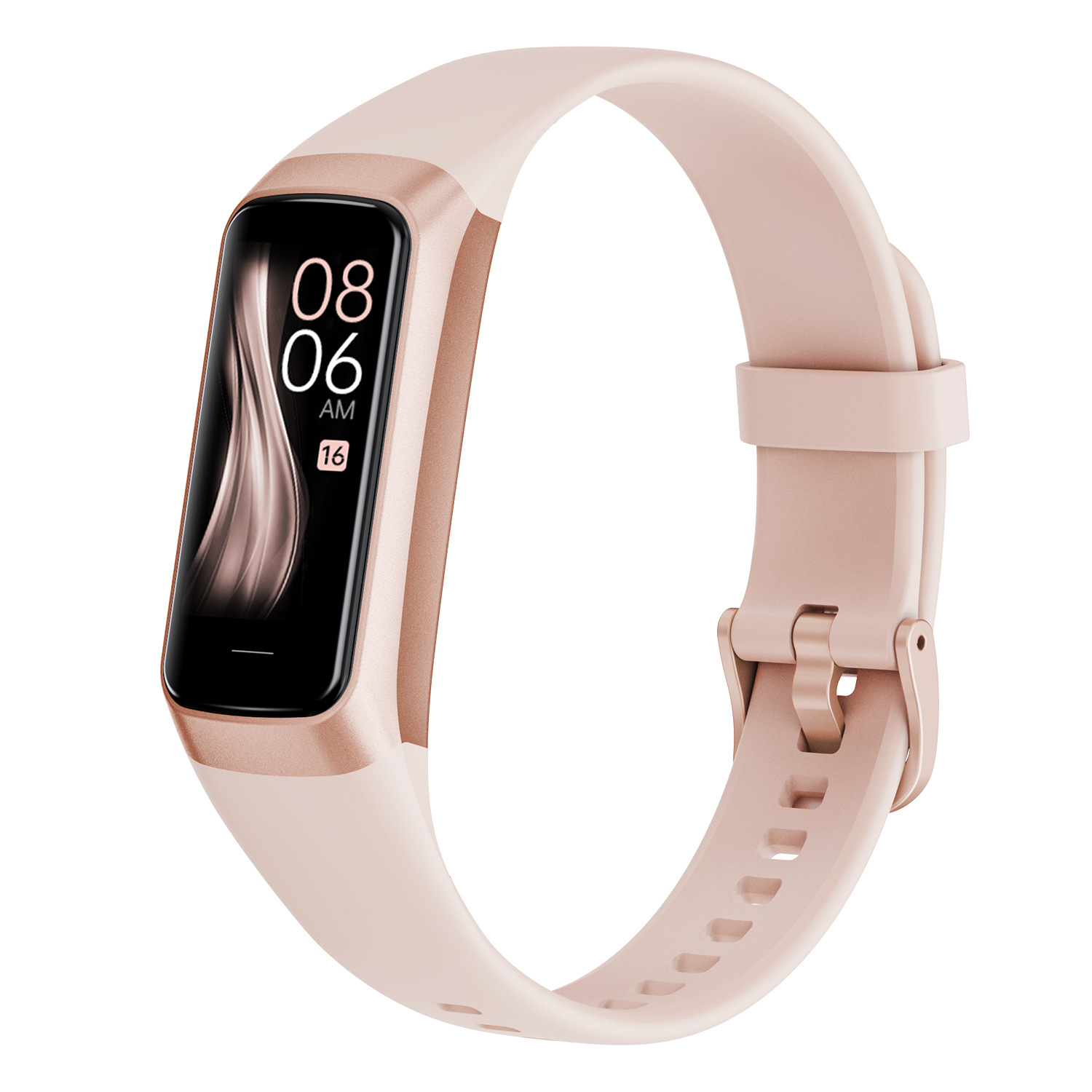 2023 New C60 Smart Bluetooth Bracelet Waterproof Men's Sports Pedometer Heart Rate Blood Pressure 1.1 Inch Screen Ladies Watch