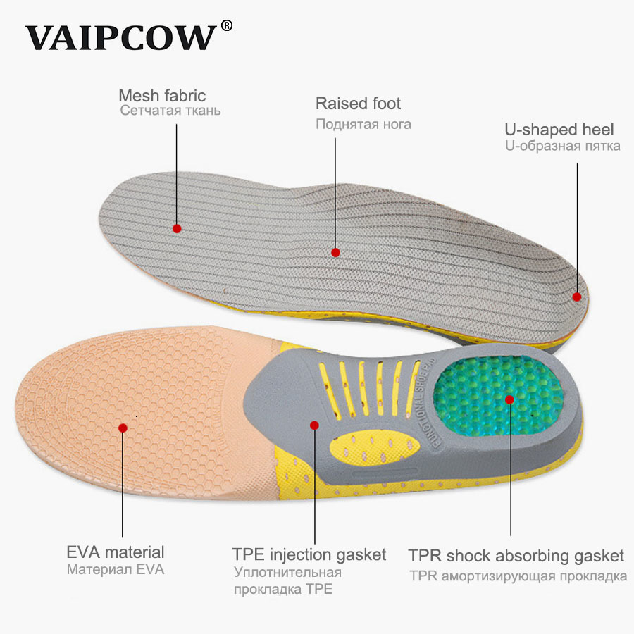 Shoe Parts Accessories Orthopedic Insoles Ortics Flat Foot Health Sole Pad For Shoes Insert Arch Support Plantar fasciitis Feet Care 230421