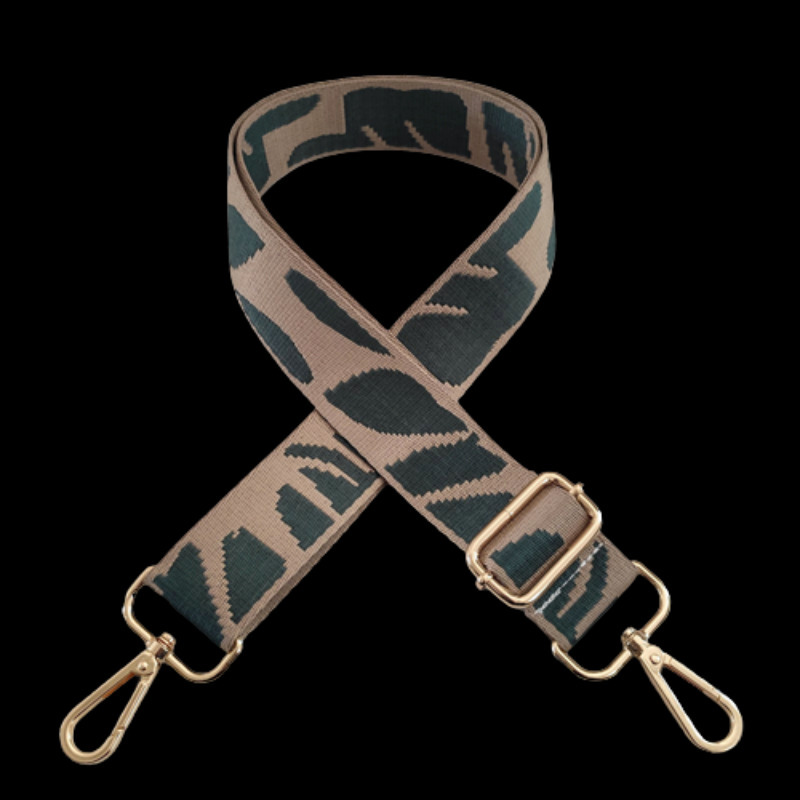 Bag Parts Accessories Nylon Strap Women Shoulder Crossbody Belt Colorful Wide Part Female Messenger Handle 230421