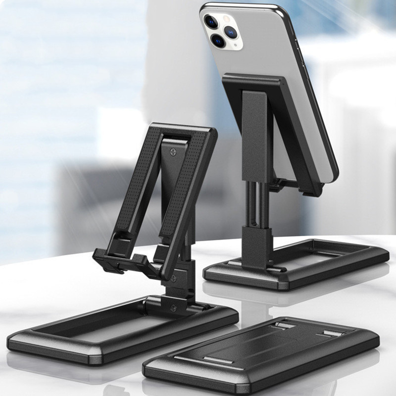 Adjustable Cell Phone Mounts Bracket Desktop Holder Multifunctional Tik Tok Live Broadcast Tablet PC Stand Foldable Mobile Phone Bracket With Retail B