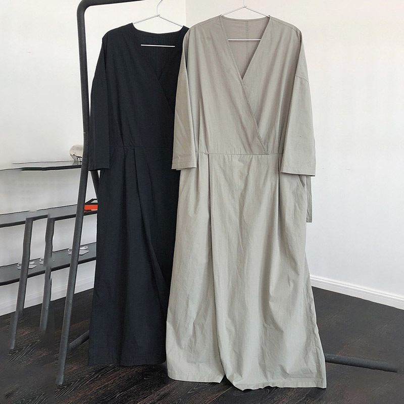 Women's Jumpsuits Rompers Yeezzi Casual Wide Leg Jumpsuits Ladies Playsuits Elegant Loose Office Original Elasticity Jumpsuits Women V Neck Rompe