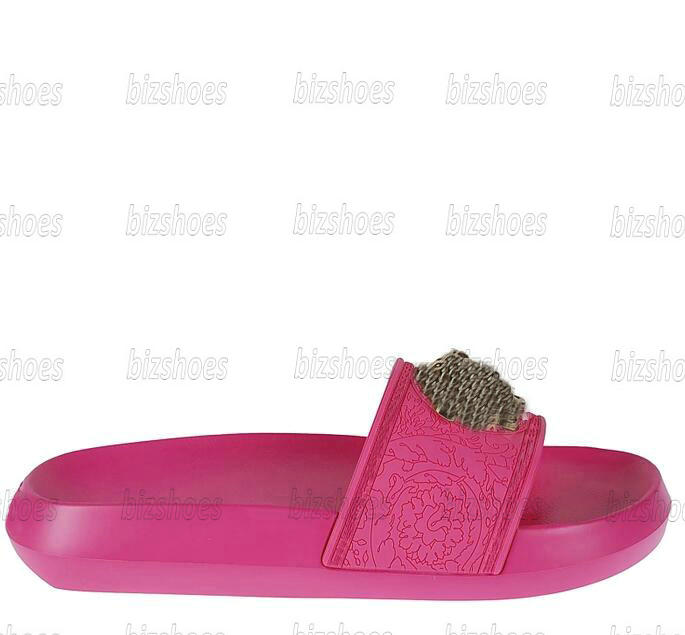 Women's Medusa head Slide Sandals Fuchsia Rubber Palazzo Pool Slides Plaque Open-toe Slipper Greek key pattern Designer Flat Summber Beach Shoe, 17
Women's Medusa head Slide Sandals Fuchsia Rubber Palazzo Pool Slides Plaque Open-toe Slipper Greek key pattern Designer Flat Summber Beach Shoe, 17