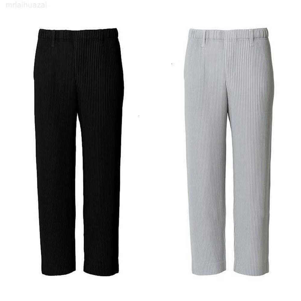 Men' Pants High-quality Men Women Pleated Homme Plisse Sweatpants Joggers Drawstring Straight Fashion Casual Summer Ice Silk Trousershcrr, Black
Men' Pants High-quality Men Women Pleated Homme Plisse Sweatpants Joggers Drawstring Straight Fashion Casual Summer Ice Silk Trousershcrr, Black