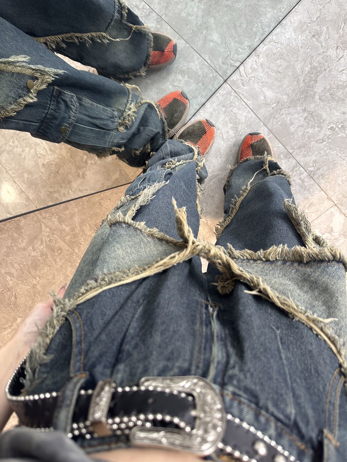 Women's Jeans 2023 Y2k Star Men Patchwork Vintage Harajuku Straight Denim Pants 2023 Baggy Loose Women Hip Hop Streetwear 230422