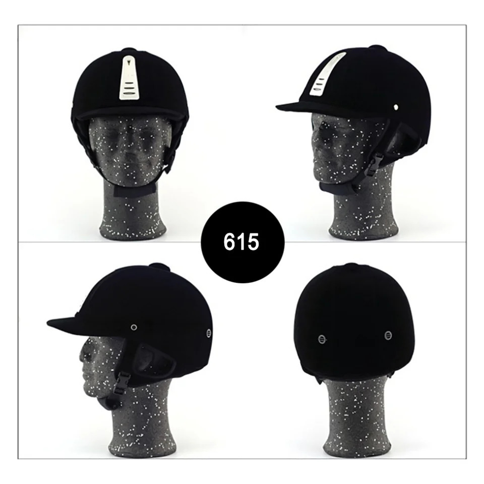 Riding Helmets LOCLE Equestrian Horse Riding Helmet Breathable Durable Safety Half Cover Horse Rider Helmets For Men Women Children 52-62cm 231122