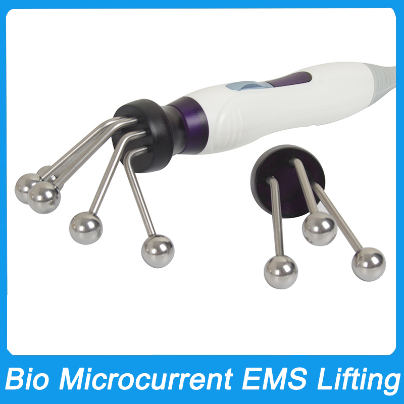 RF Radio Frequency Face Skin Care Rejuvenation Microcurrent Wrinkle Removal Massage Anti Aging V Shape Japan Magic Ball Fascia EMS Beauty Machine