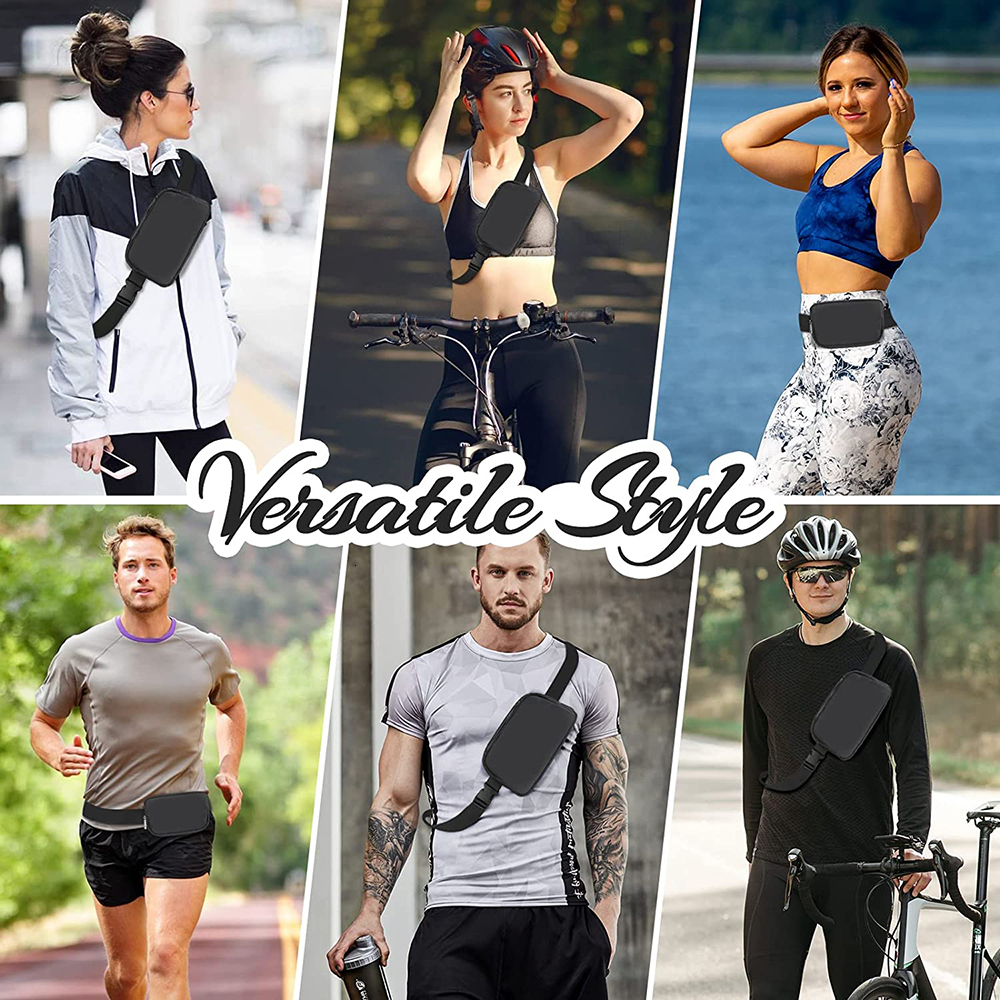 Waist Bags Mini Belt Bag for Women Men Fashion Waist Bag With Adjustable Strap Small Fanny Pack for Run Travel Outdoor Cycling Shopping 230422